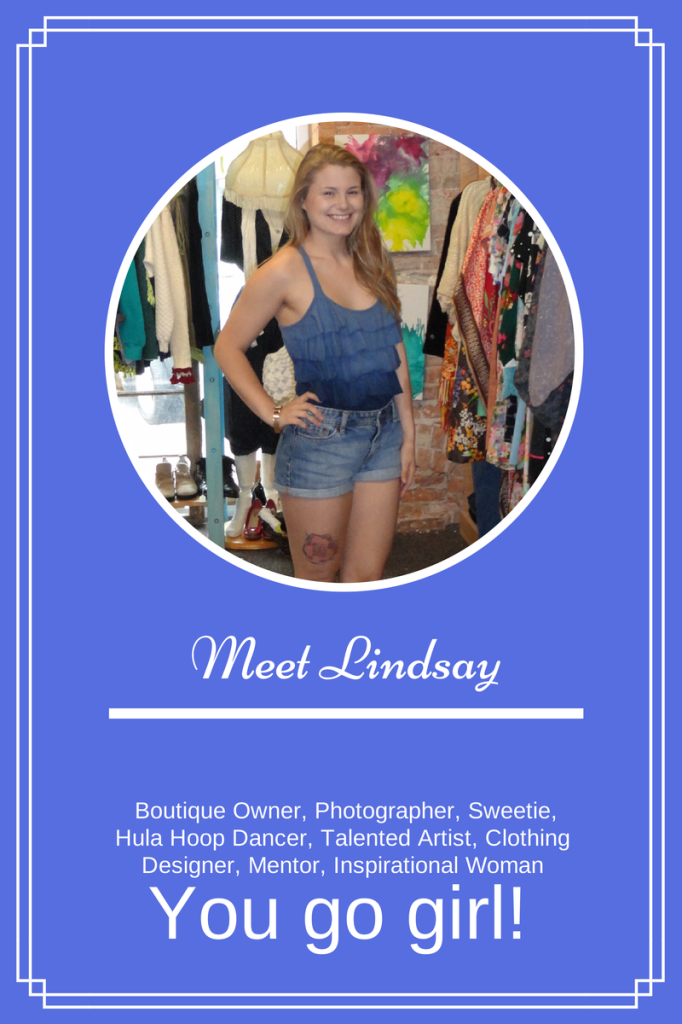 Meet Lindsay of Good Karma Shirt Co. She is the first woman featured in a new series called, "You Go Girl!" Read about how she successfully opened her shop at only 18!