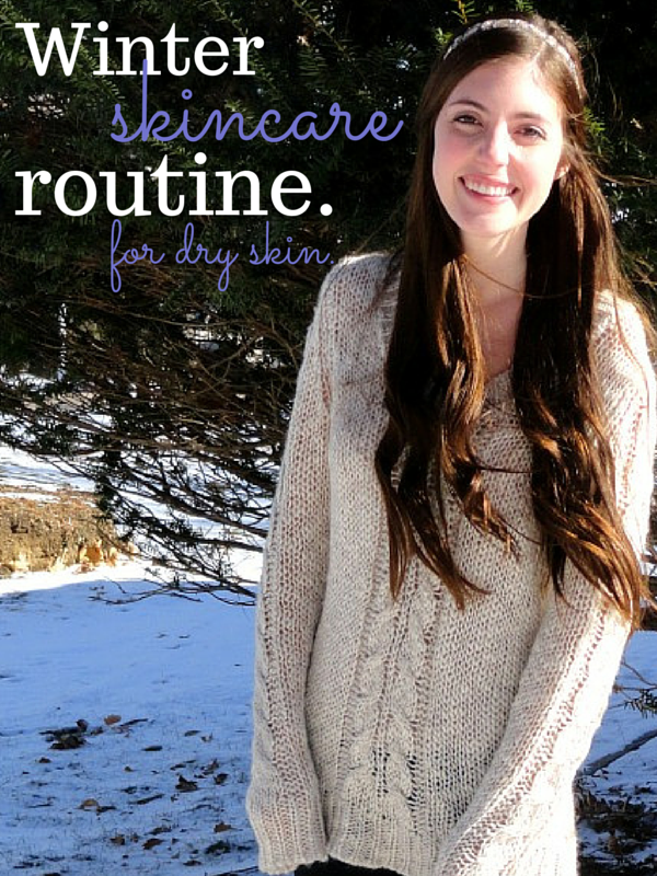Dry skin is the worst! If you suffer from dry skin in the winter, check out a super effective skincare routine to help hydrate your thirsty skin!