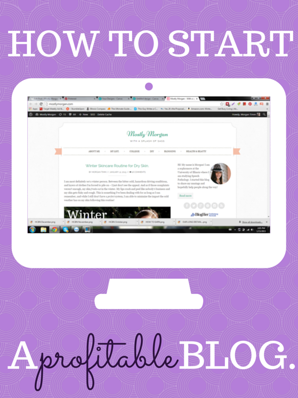 Blogging is a fantastic way to make money at home - but you need to know how to go about it! Check out these steps on how YOU can start a profitable blog.