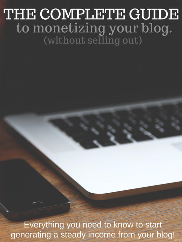 It's no mystery that blogging is a lucrative job, but the big question so many people have is how they can make money blogging. It's easier than you might think! Check out this complete guide to making money on your blog and you'll be quitting your 9 to 5 in no time!