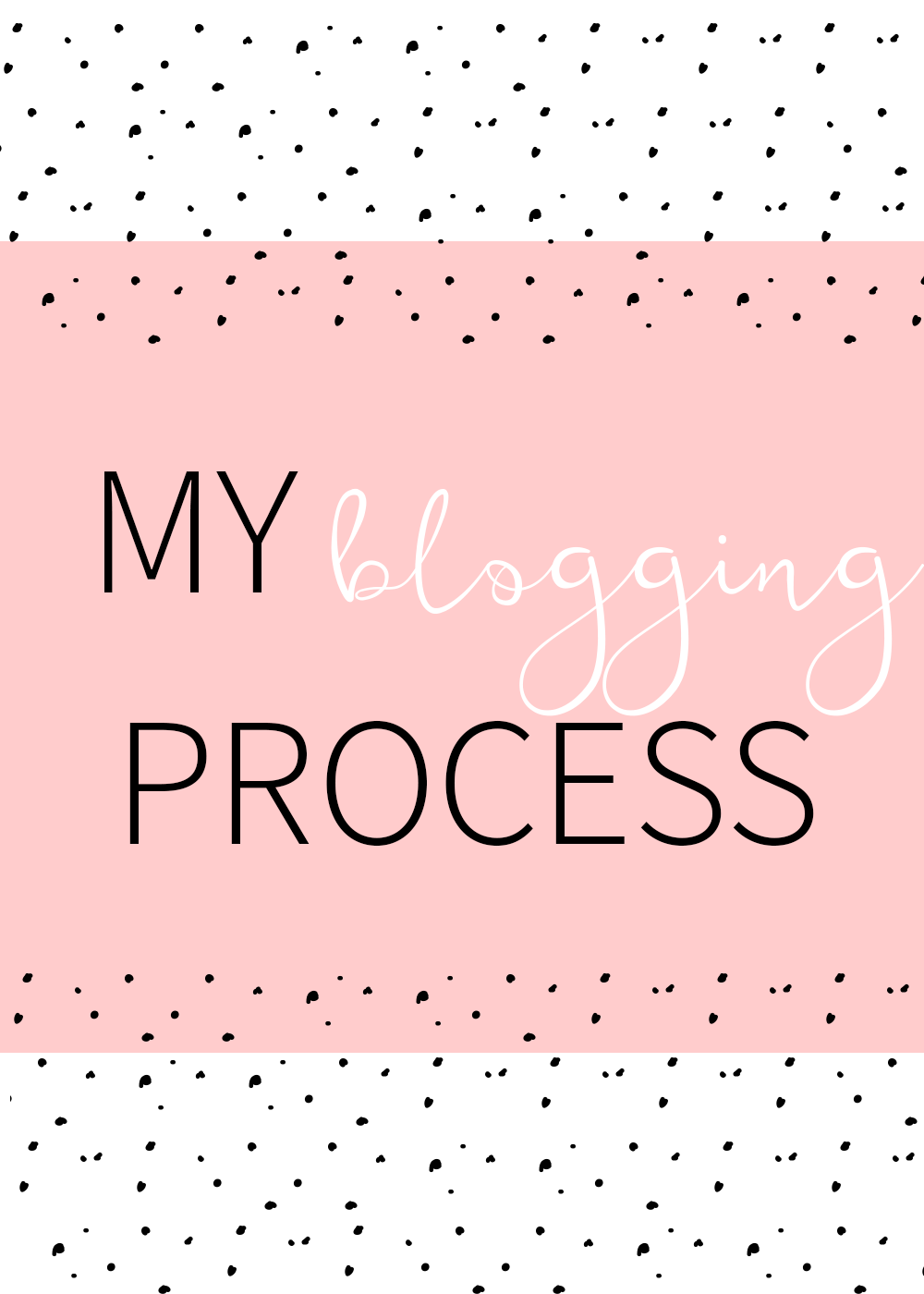 My Blogging Process.