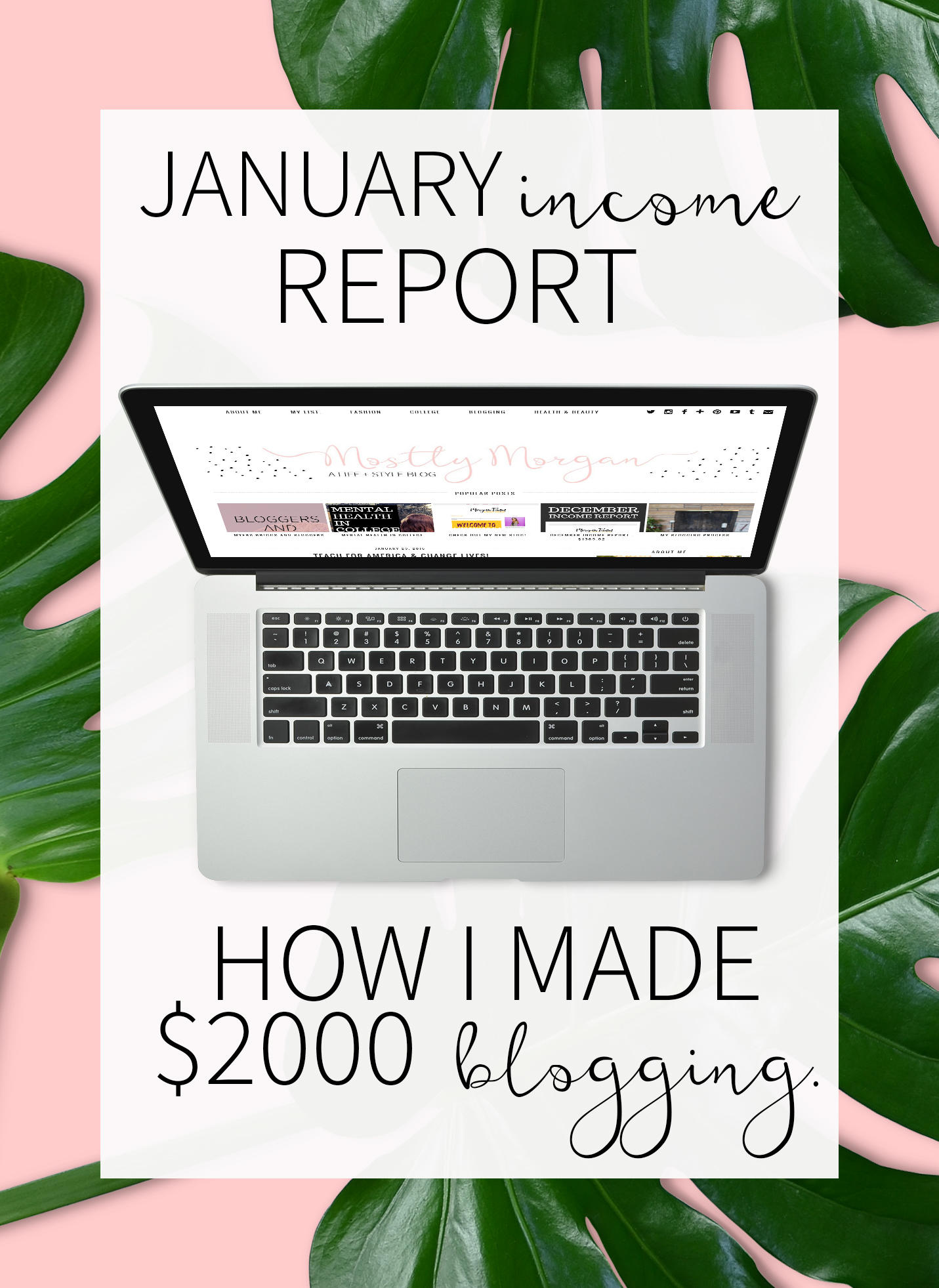 January Income Report