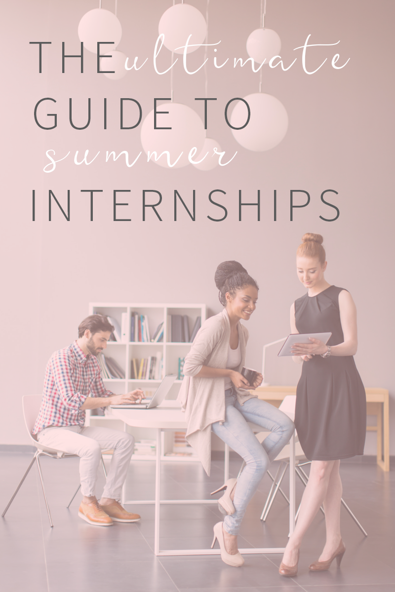 The Ultimate Guide to Prepping for an Internship!