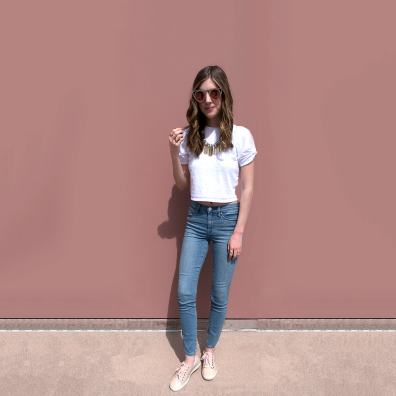 How to Dress Up a Casual Outfit in 5 Minutes